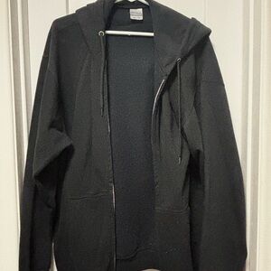 Men's Black Hoodie Jacket